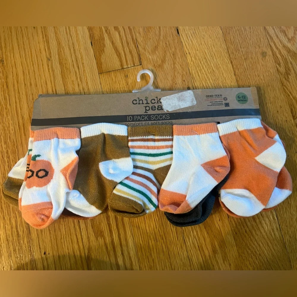 - 10 pack of socks fall Halloween